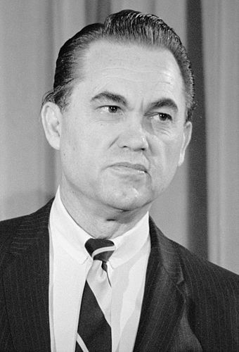 Portrait picture of George Wallace