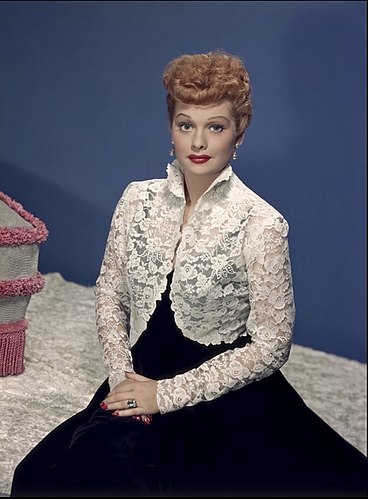 Portrait picture of Lucille Ball