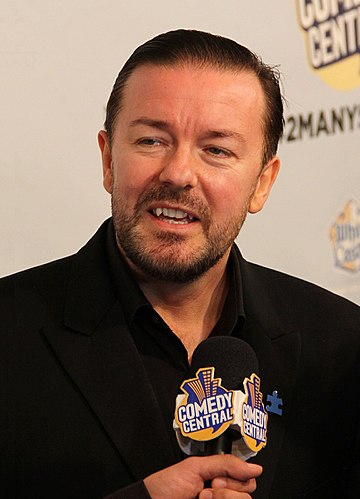 Portrait picture of Ricky Gervais