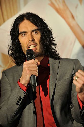 Portrait picture of Russell Brand